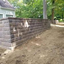 High-Quality-Retaining-Wall-Installation-in-Northville-MI 0